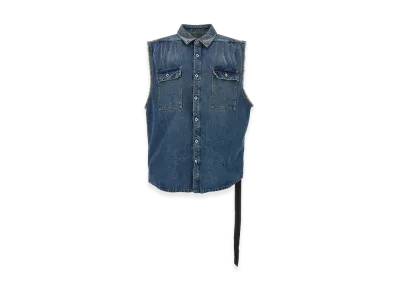 Rick Owens DRKSHDW Vest "Blue"