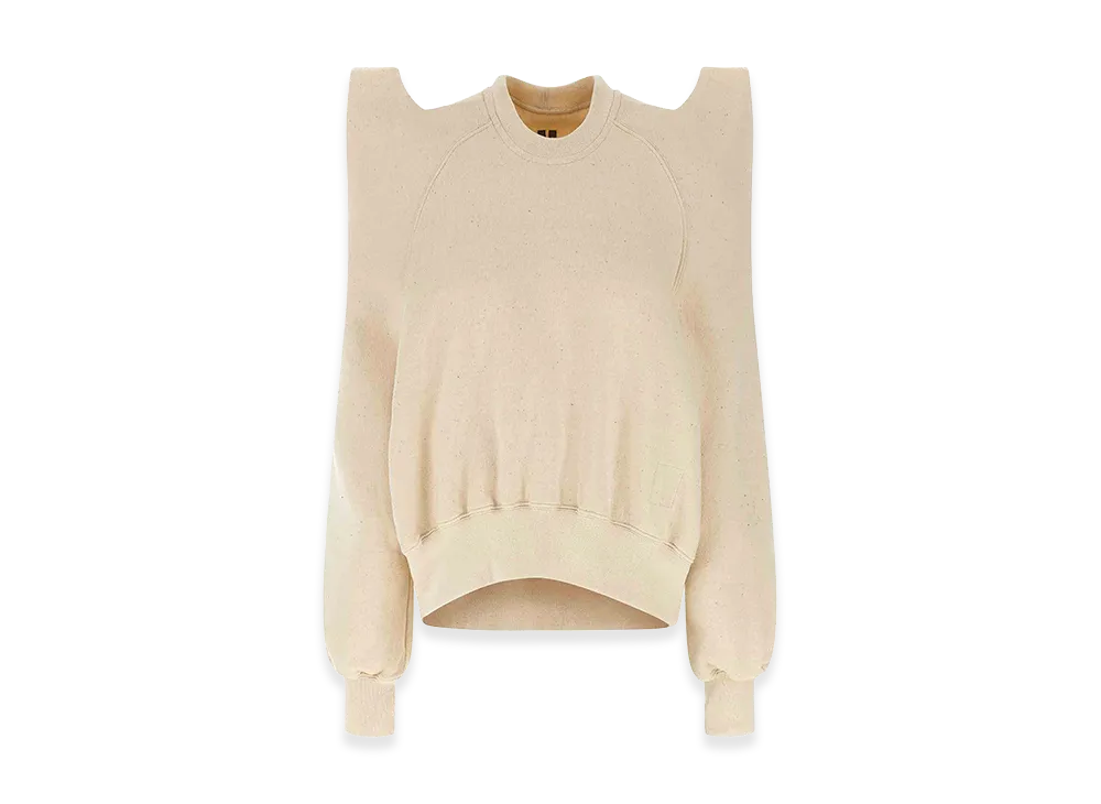 Rick Owens DRKSHDW Women's Tecsweat Sweatshirt "Beige"