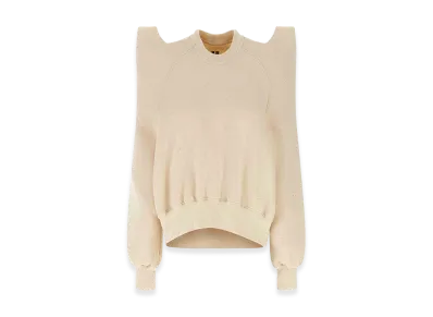 Rick Owens DRKSHDW Women's Tecsweat Sweatshirt "Beige"