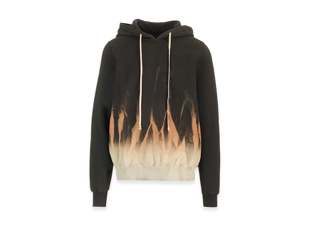 Rick Owens DRKSHDW Cotton Hoodie Sun Flame "Black"