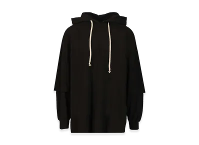 Rick Owens DRKSHDW Knit Sweatshirt Tommy Hustler Hoodie "Black"