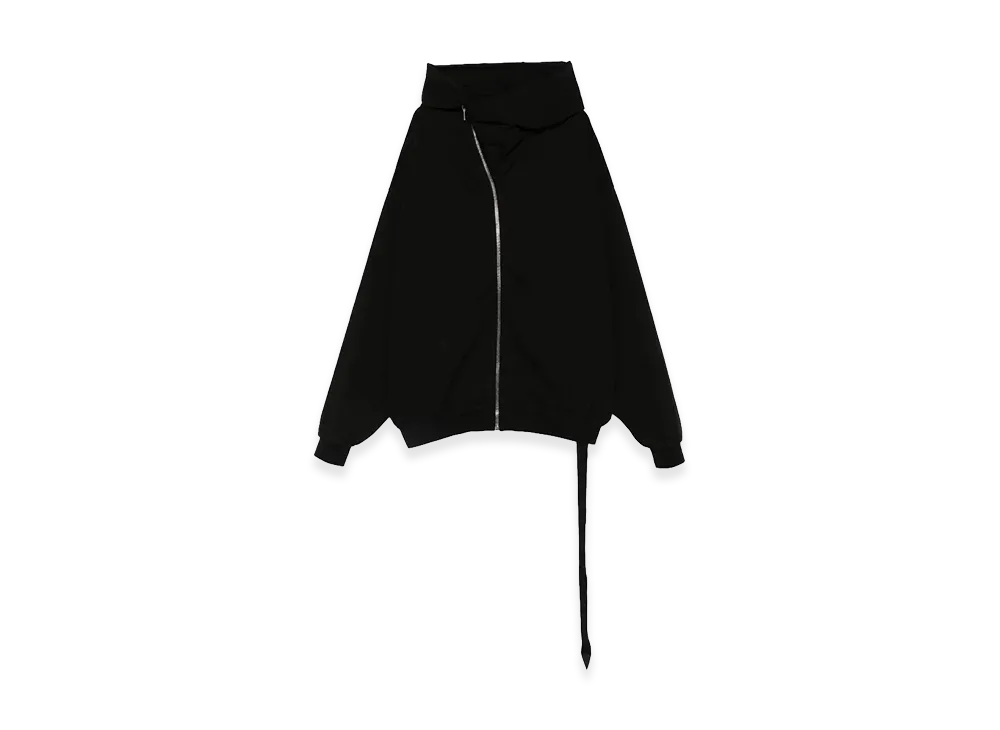 Rick Owens DRKSHDW Women's Zip Hoodie "Black"