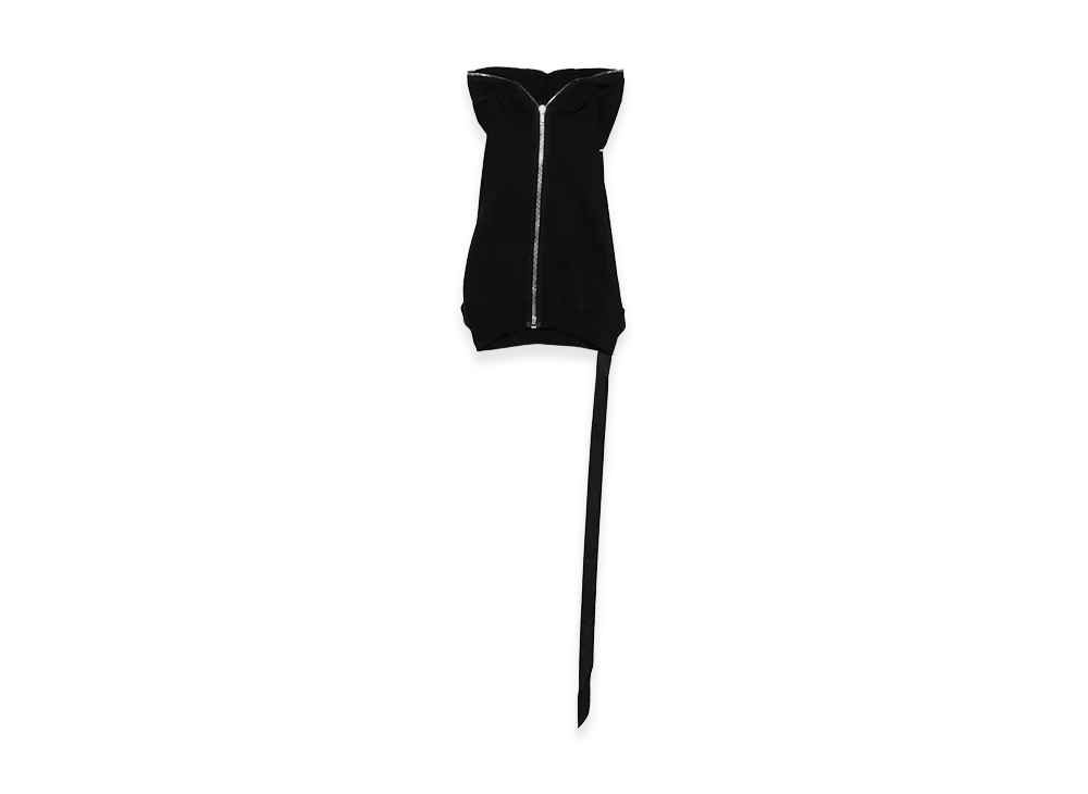 Rick Owens DRKSHDW Women's Sleeveless Hoodie "Black"