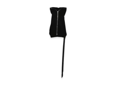 Rick Owens DRKSHDW Women's Sleeveless Hoodie "Black"