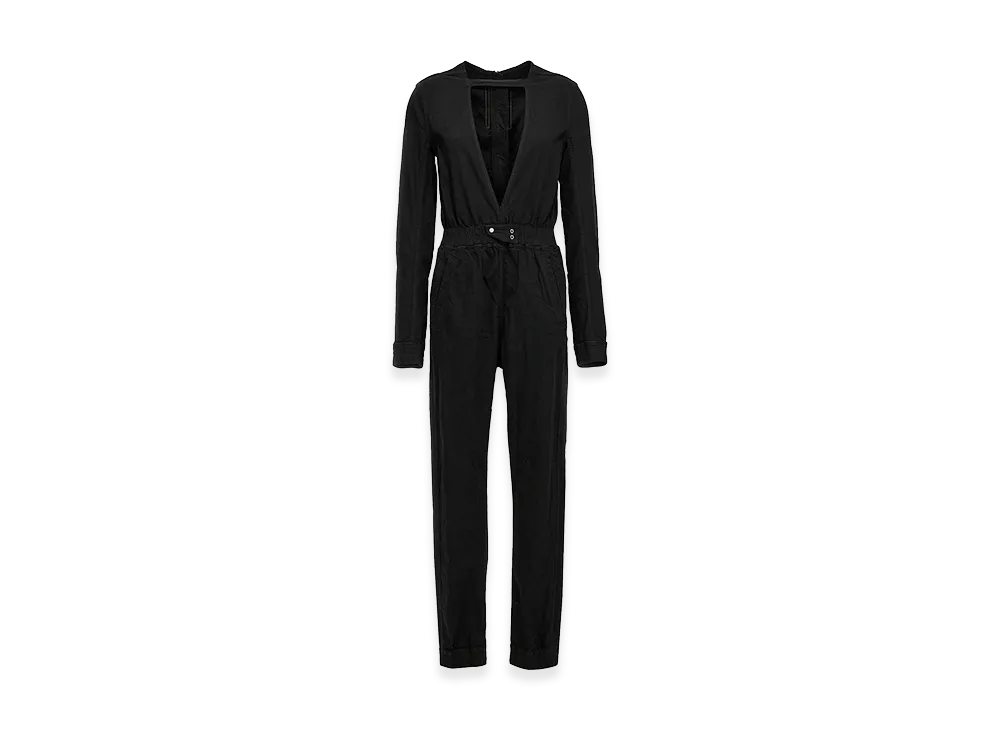 Rick Owens DRKSHDW Women's Eclipse Bodybag One-Length Bodysuit "Black"