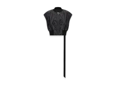 Rick Owens DRKSHDW Women's Tatlin Bomber Vest "Black"