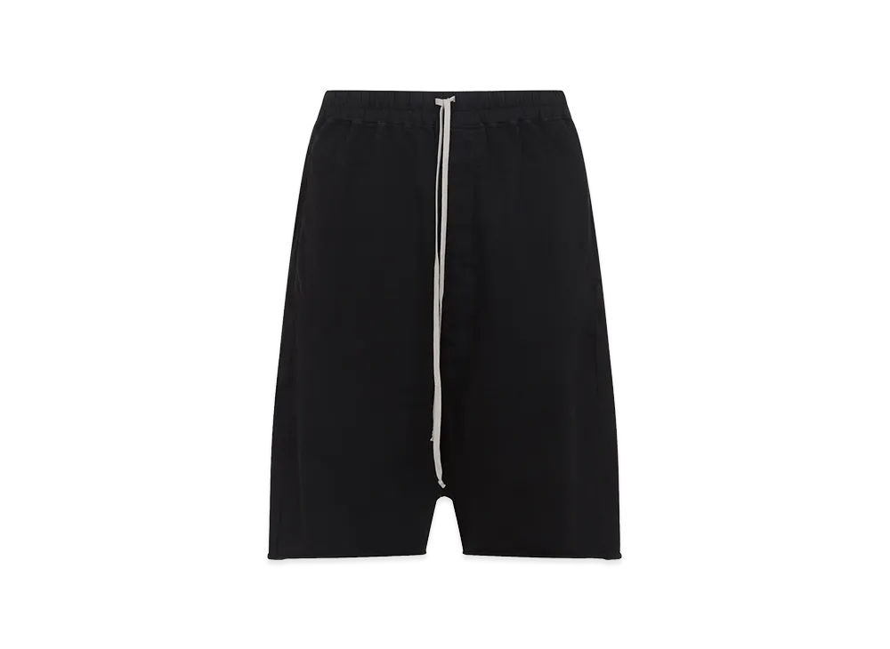Rick Owens DRKSHDW Drawstring Pods Bermuda Shorts "Black"