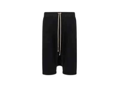 Rick Owens DRKSHDW Drawstring Pods Bermuda Shorts "Black"