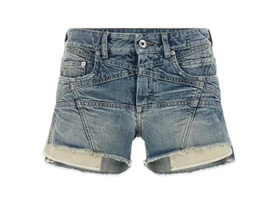 Rick Owens DRKSHDW Women's Lana Cut Offs Shorts "Blue"