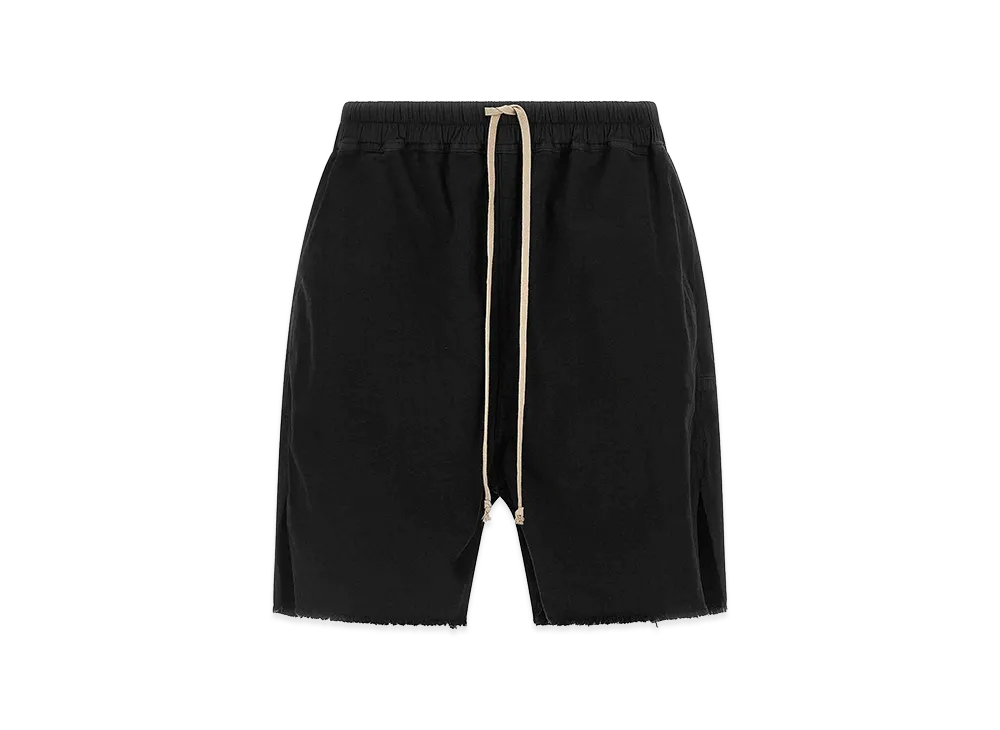 Rick Owens DRKSHDW Long Boxers Butt Zip Bermuda Shorts "Black"