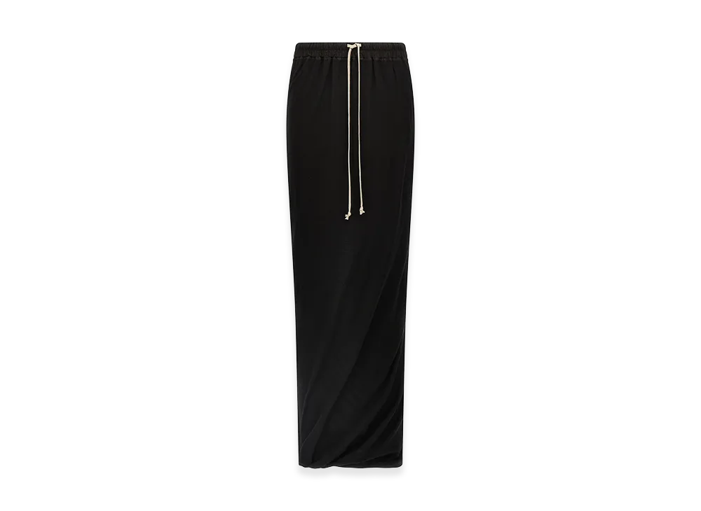 Rick Owens DRKSHDW Women's Pull On Pillar Skirt "Black"