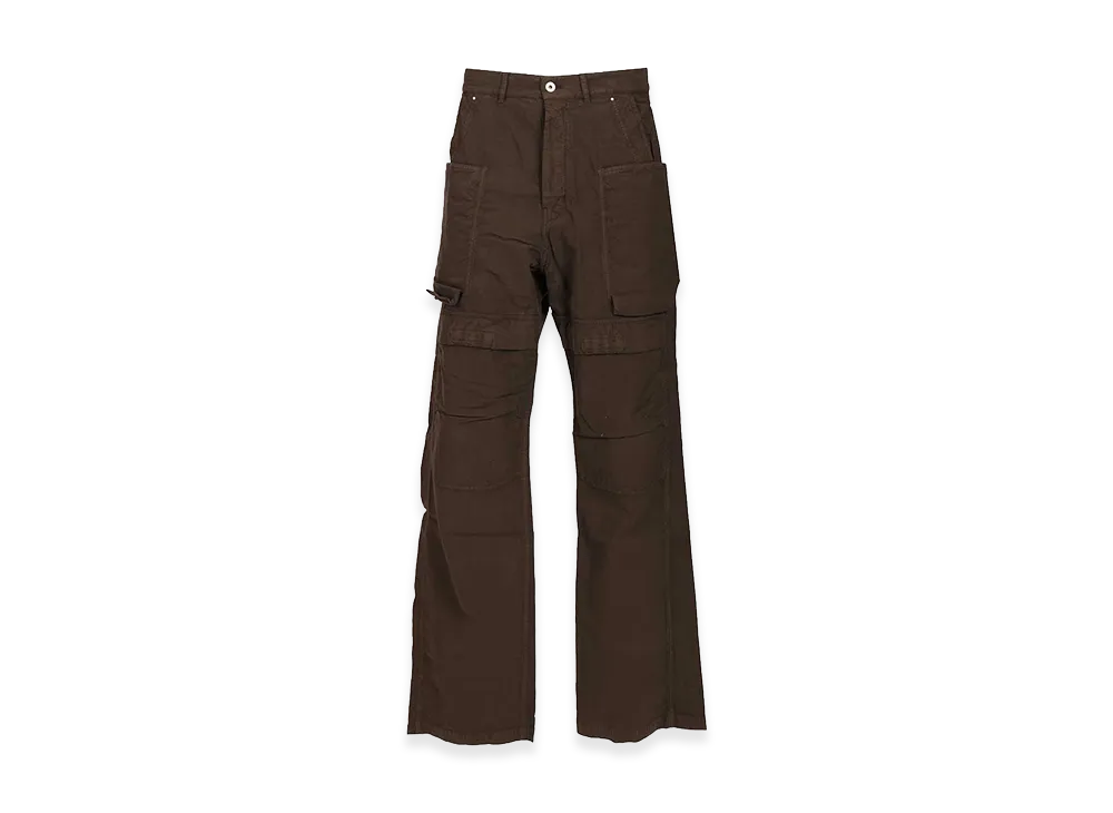 Rick Owens DRKSHDW Stefan Cargo Denim Pants "Brown"