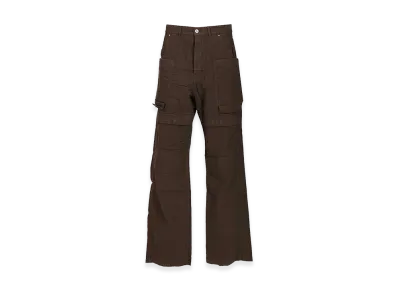 Rick Owens DRKSHDW Stefan Cargo Denim Pants "Brown"
