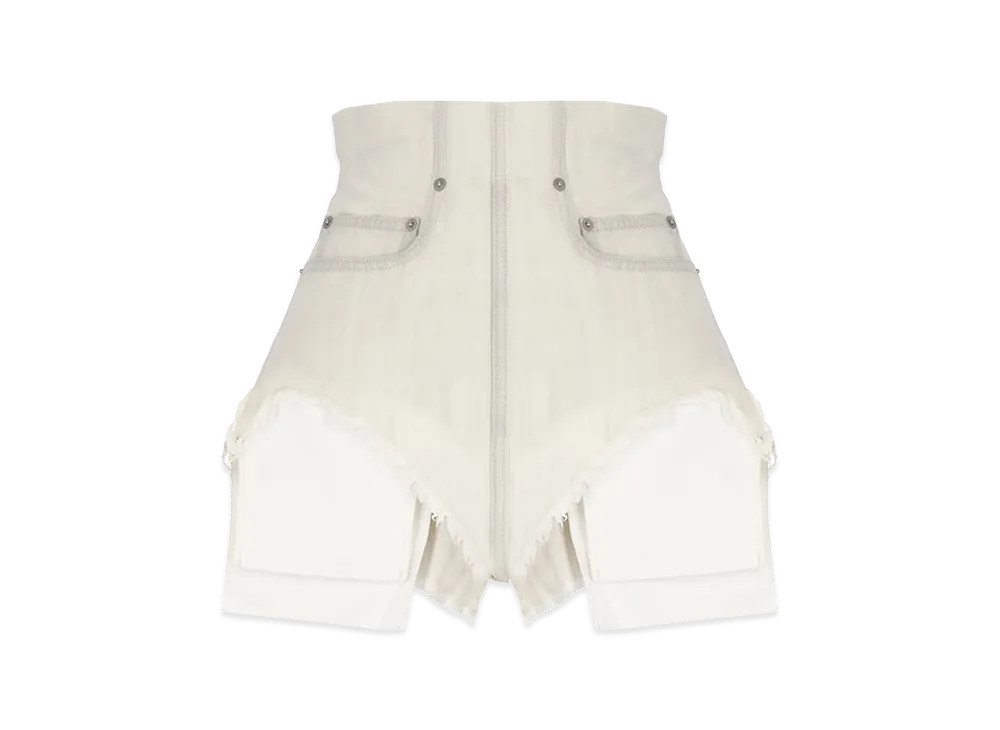 Rick Owens DRKSHDW Women's Shorts "Ivory"