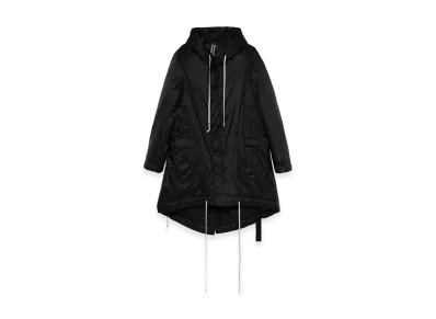 Rick Owens DRKSHDW Fishtail Parka "Black"
