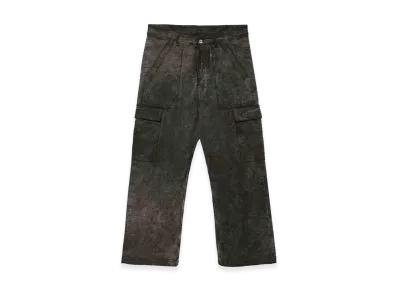 Rick Owens DRKSHDW Distressed Cargo Trousers "Gray"