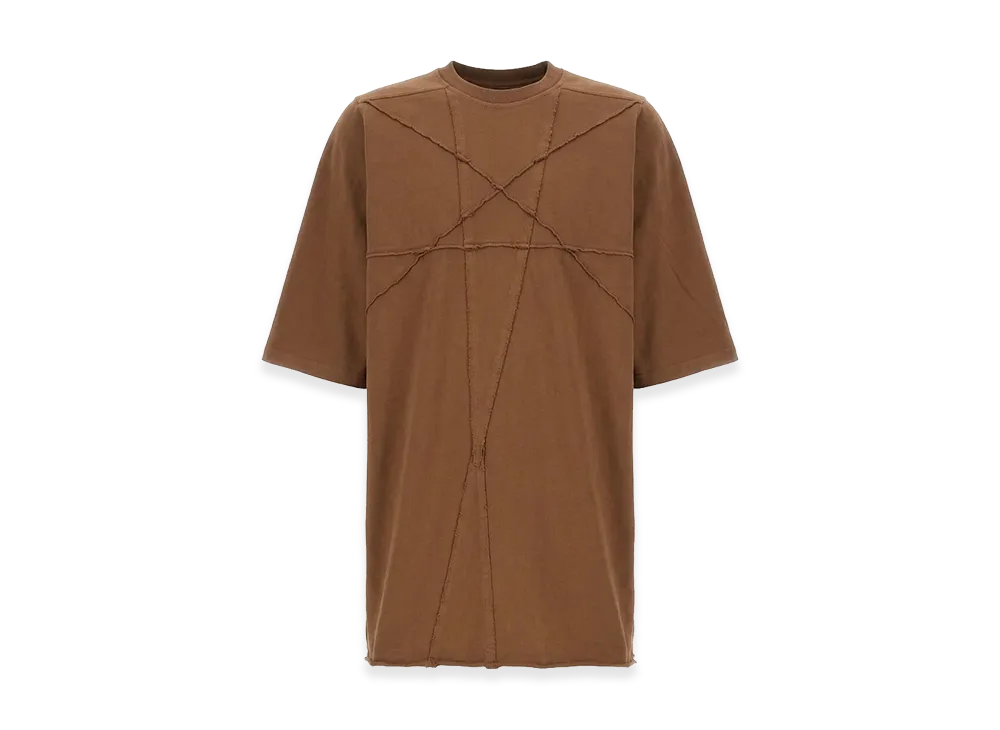 Rick Owens DRKSHDW Cotton T-Shirt "Brown"