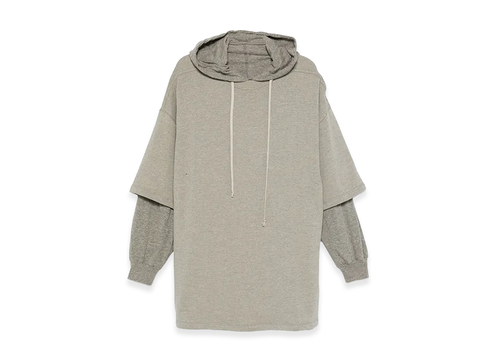 Rick Owens DRKSHDW Tommy Hustler Hoodie "Gray"