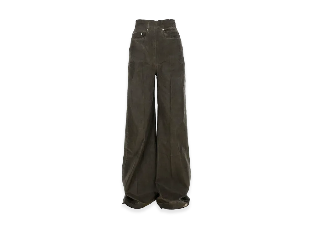 Rick Owens DRKSHDW Women's Dirt Cooper Denim Pants "Gray"