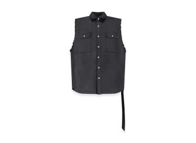 Rick Owens DRKSHDW Sleeveless Shirts "Black"