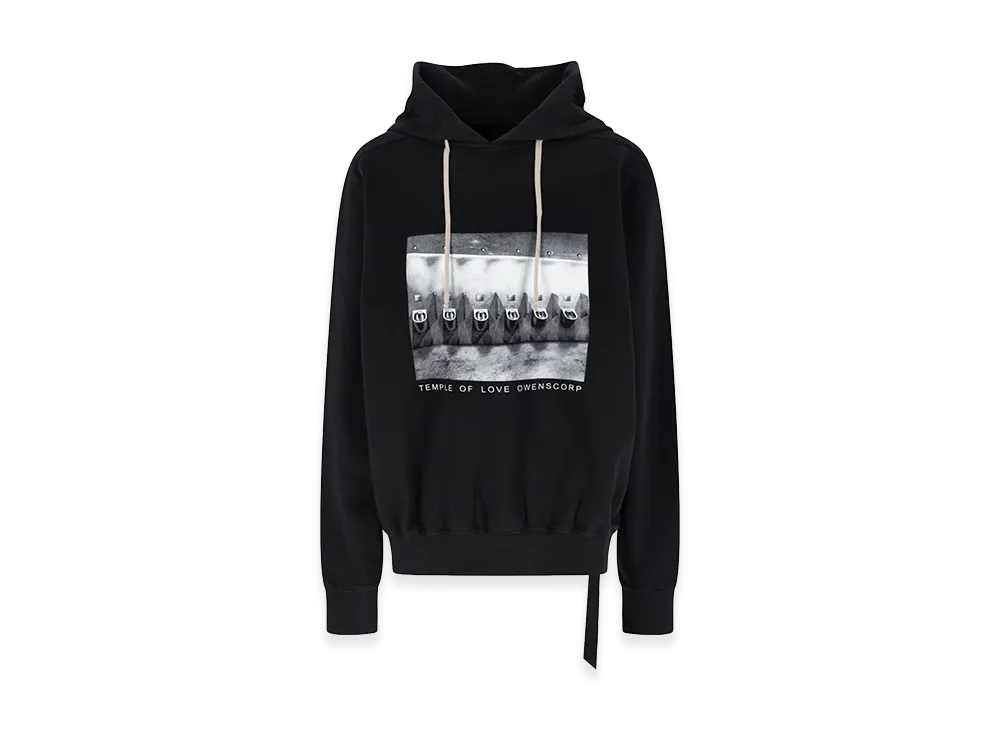 Rick Owens DRKSHDW Hoodie "Black"