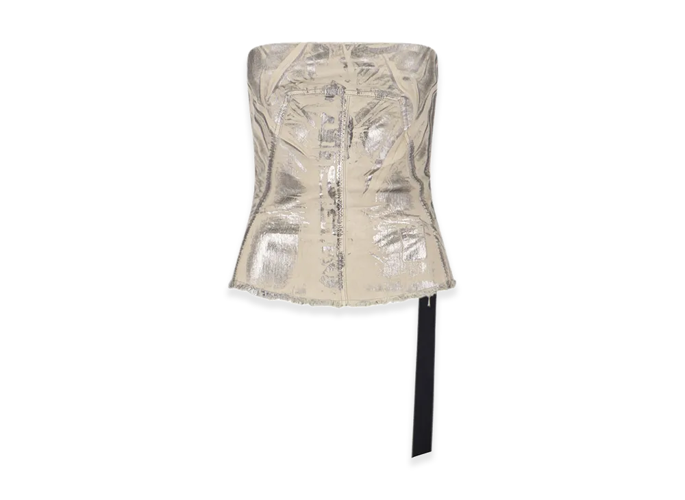 Rick Owens DRKSHDW Women's Top "Silver"