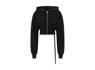 Rick Owens DRKSHDW Women's Collage Gimp Hoodie "Black"