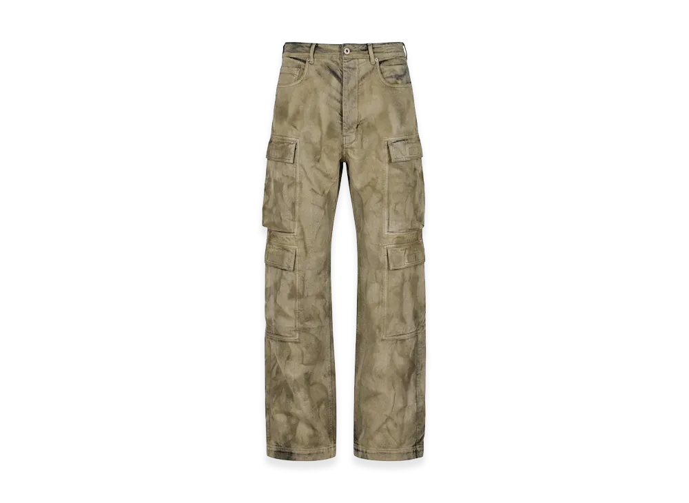 Rick Owens DRKSHDW Double Cargo Jeans "Dust"