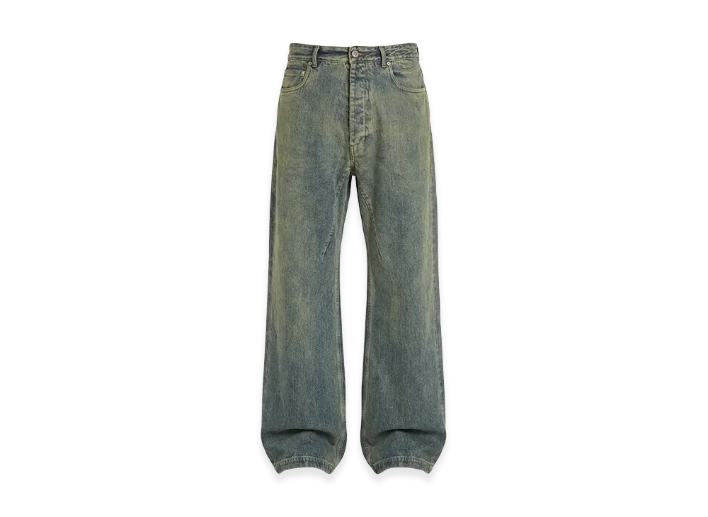 Rick Owens DRKSHDW Geth Jeans "Mineral Indigo"