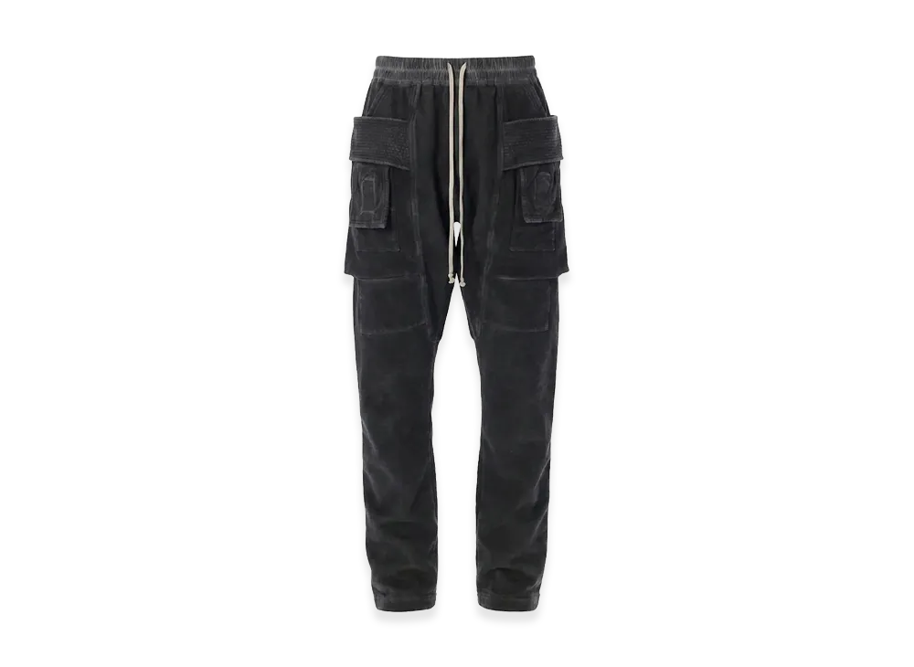 Rick Owens DRKSHDW Trousers "Faded Black"