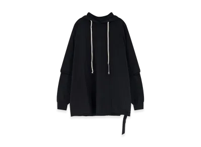 Rick Owens DRKSHDW Tommy Hustler Hoodie "Black"