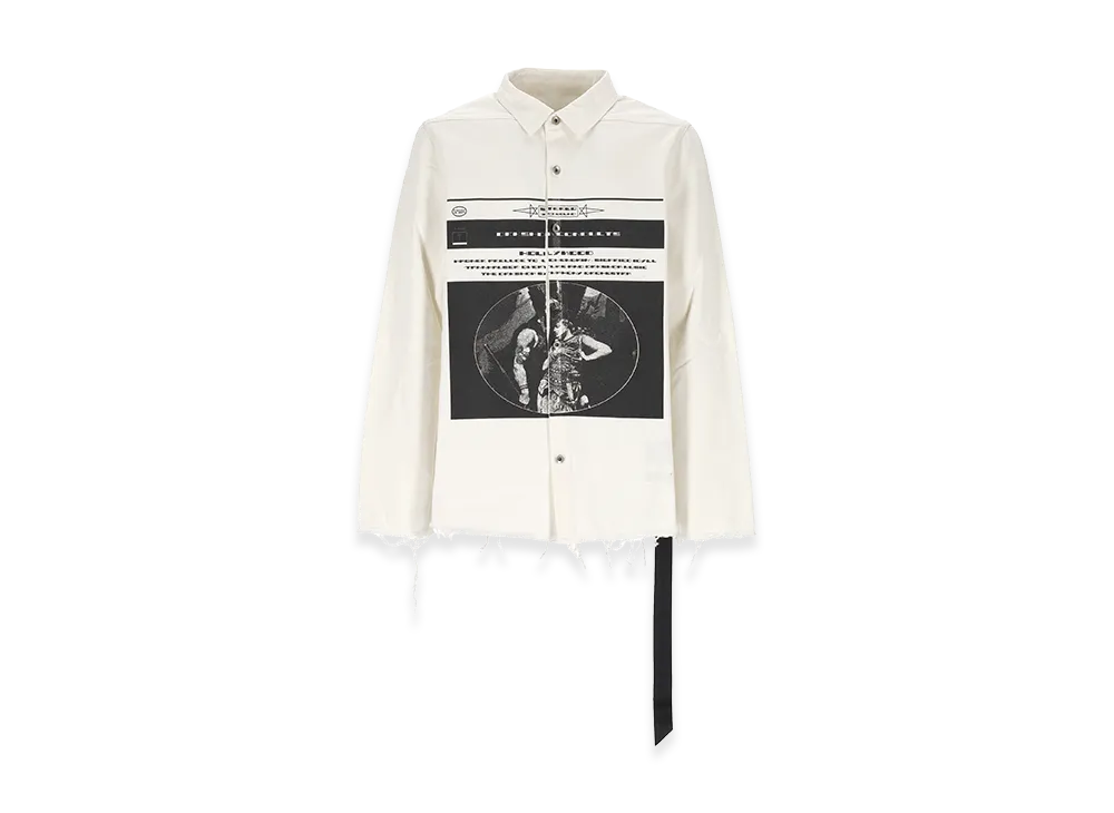 Rick Owens DRKSHDW Jackets "Milk/Black"