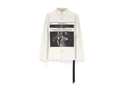 Rick Owens DRKSHDW Jackets "Milk/Black"