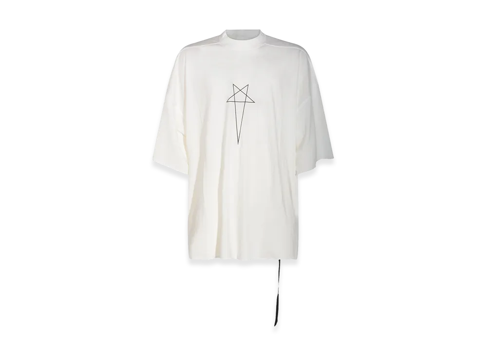 Rick Owens DRKSHDW Women's T-Shirt "Milk/Black"