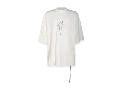 Rick Owens DRKSHDW Women's T-Shirt "Milk/Black"