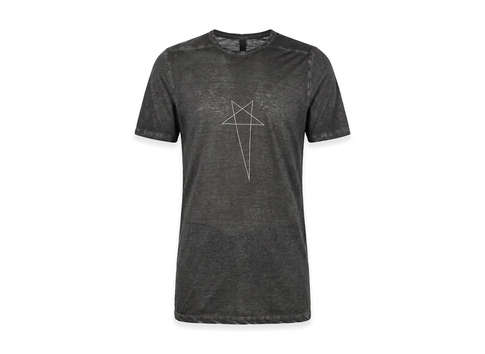 Rick Owens DRKSHDW T-Shirt "Faded Black/Silver"
