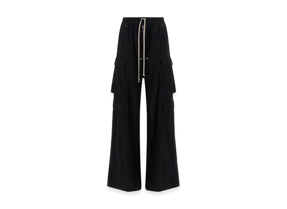 Rick Owens DRKSHDW Women's Double Cargo Jumbo Belas Pants "Black"