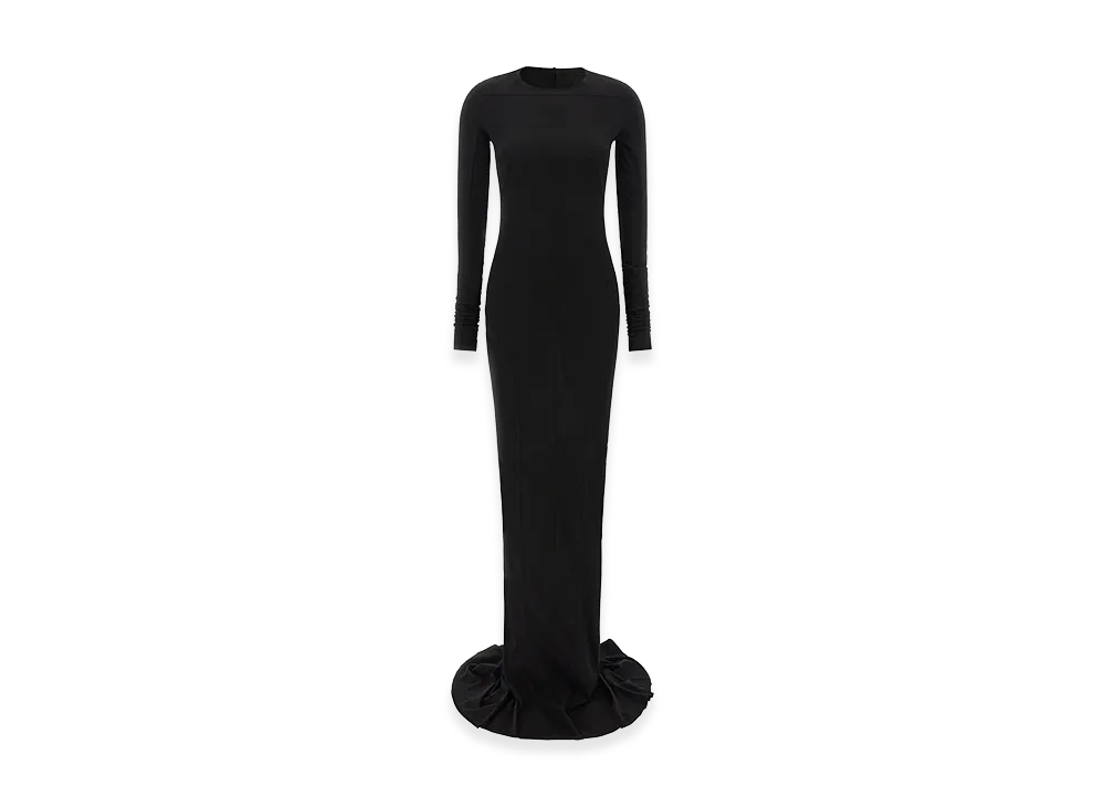 Rick Owens DRKSHDW Women's Simple Edfu Gown Dress "Black"