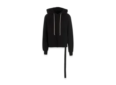 Rick Owens DRKSHDW Asymmetrical Stitching Hoodie "Black"