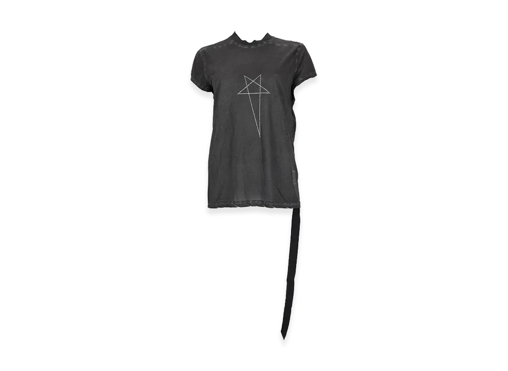 Rick Owens DRKSHDW Women's T-Shirt "Faded Black/Silver"