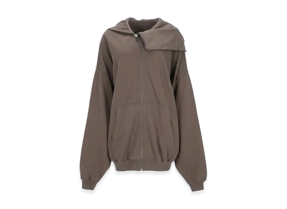 Rick Owens DRKSHDW Women's Mountain Hun Hoodie "Dust"