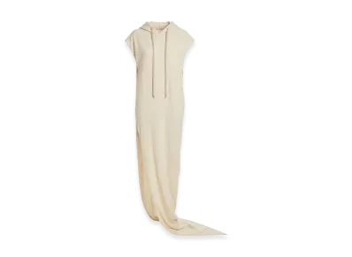Rick Owens DRKSHDW Women's Long Dress with Hood "Ivory"