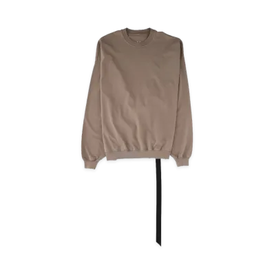 Rick Owens DRKSHDW T-Shirt In Cotone A Manica Lunga "Brown"