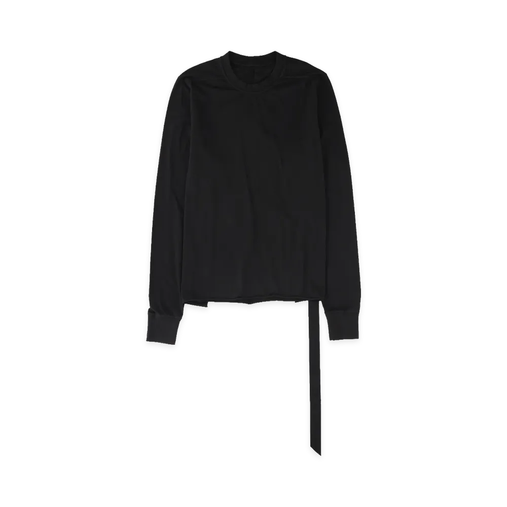 Rick Owens DRKSHDW T-Shirt In Cotone A Manica Lunga "Black"
