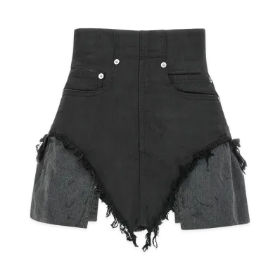 Rick Owens DRKSHDW Women's Dirt Cutoffs Shorts "Black"