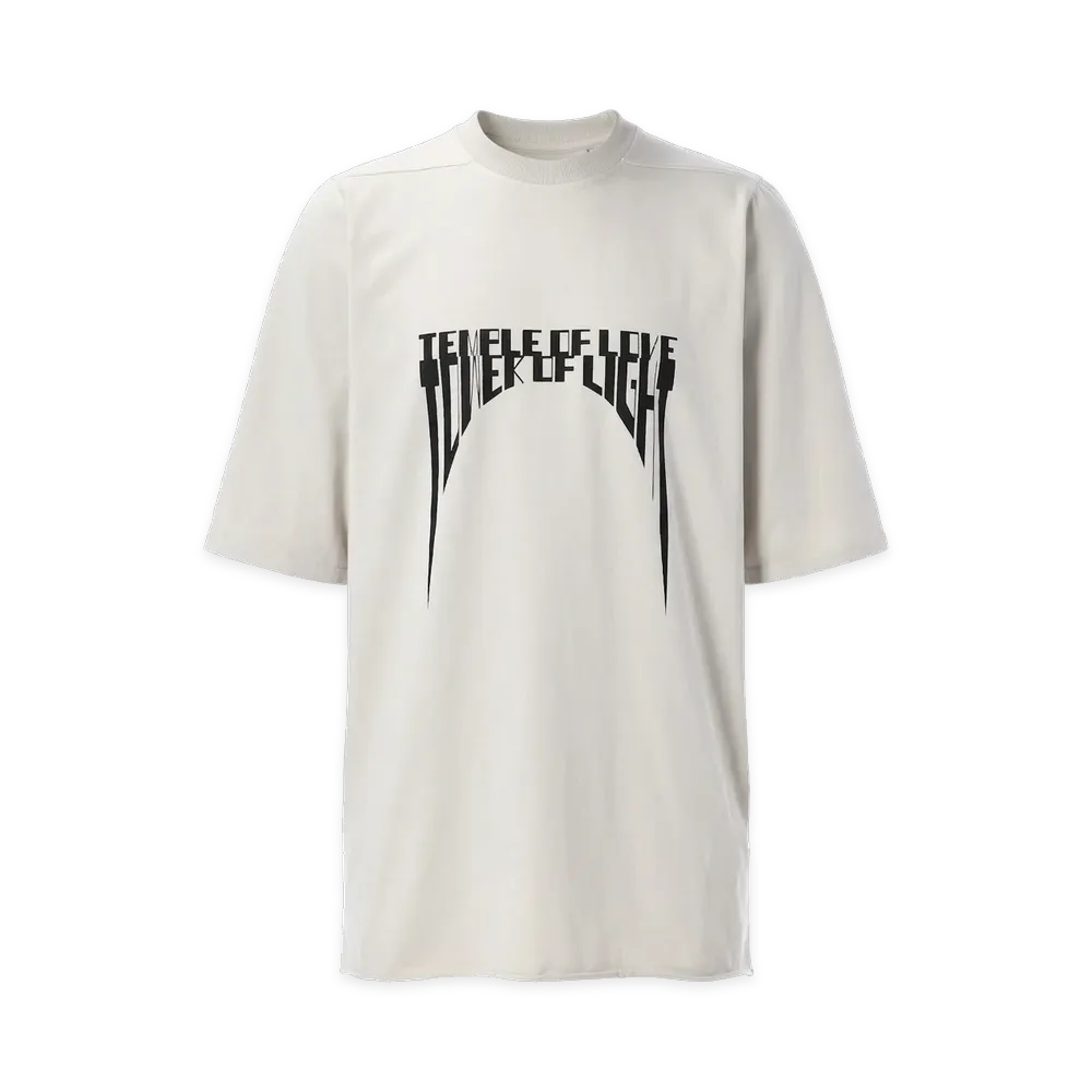 Rick Owens DRKSHDW T-Shirt "Milk Wash/Black"