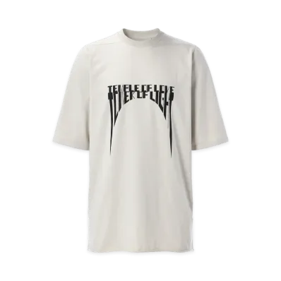 Rick Owens DRKSHDW T-Shirt "Milk Wash/Black"