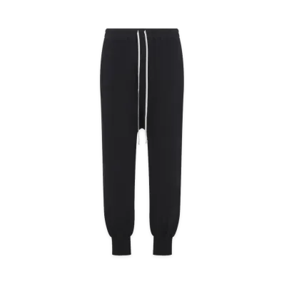 Rick Owens DRKSHDW Prisoner Drawstring Pants "Black"