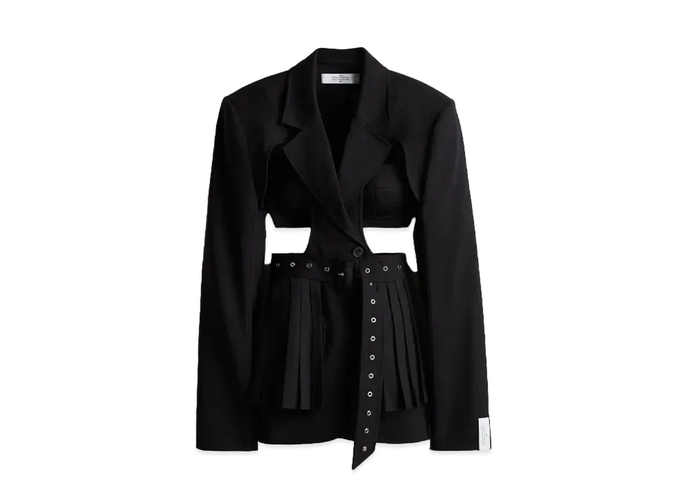 rokh x H&M Wool-Blend Cut-Out Jacket With Bra 