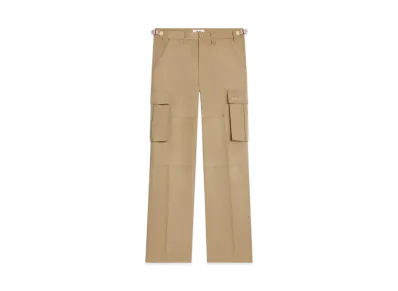 CELINE Men's Cargo Pants in Technical Cotton "Beige"